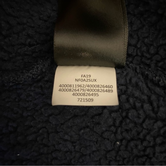 Mens Glacier Unisex North Face 1/4 Zip Long Sleeve Jacket Sz Small - Picture 6 of 7